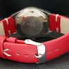 Seiko 5 AUTOMATIC 6309A JAPAN MENS VINTAGE ARABIC RED COLOR DIAL WATCH A701587-5 R206b-a701587