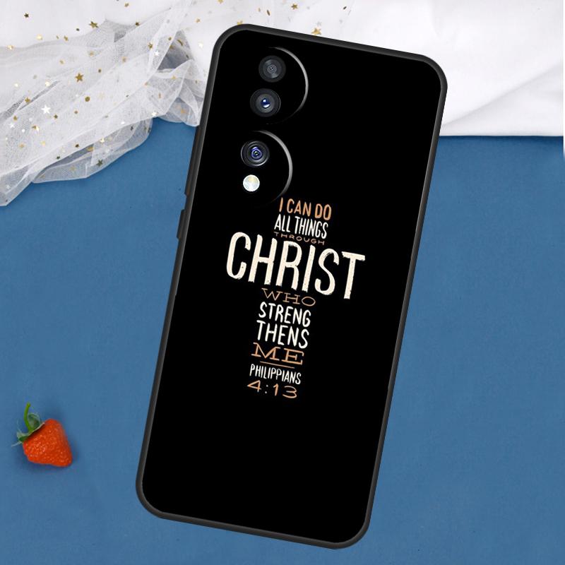 

Bible Philippians Jesus Christ Case For Honor Magic 8 7 5 6 Lite 400 200 Pro 50 70 90 X8c X8b X9a X9b X9c X9d Win RT Cover Honor X8c