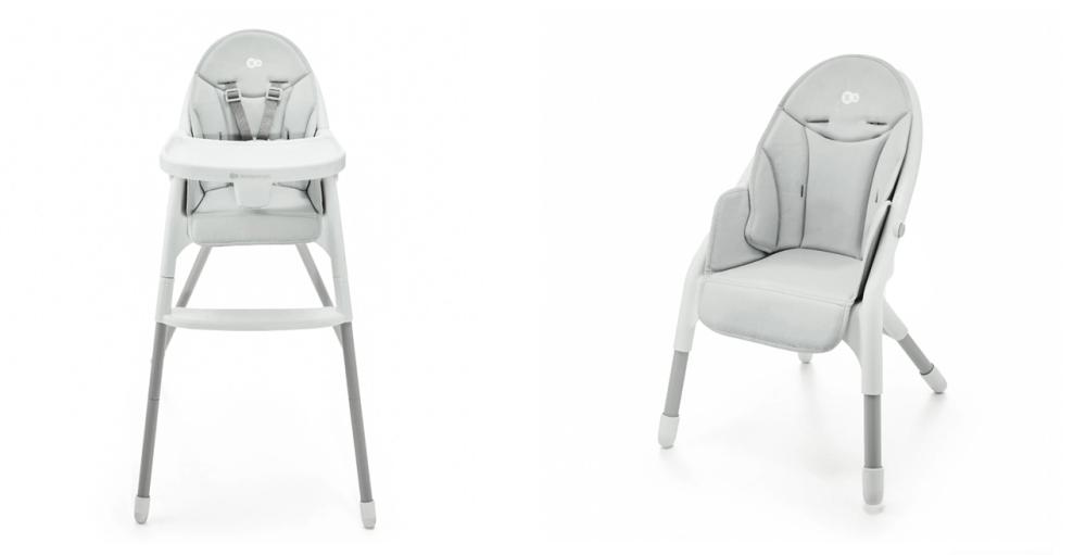 Kinderkraft DINNLY Hochstuhl 2in1 Grau