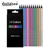 Blackwood Metallic & Regular Colored Pencils Set - 62 Colors for Children's DIY and Creative Doodle Art.