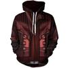 Men's Autumn and Winter 3D Printed Hooded Fashion Versatile Trend Breathable Casual Hoodies & Sweatshirts (men’s)