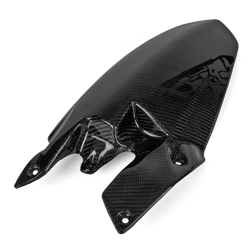 Motorcycle Carbon Fiber Rear Fender Hugger Mud Guard for Ducati Streetfight 848 Streetfight S 2012+ Garde Boue Moto Guardabarros