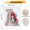 Disney DIY Oil Painting Kits Little Mermaid Letter I Hand Painting Home Decor Craft Gift Ideas Disney Princess Art Bedroom Wall Decor