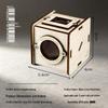Wooden Waist-Level Viewfinder for Optical Experimentation: Science Teaching Aid for Reflection and Projection