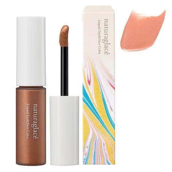 Naturaglace Liquid Eye and Face Color 01 Sunny Bright  02 Petal Pink  03 Lively Orange  04 Shiny Brown 42ml