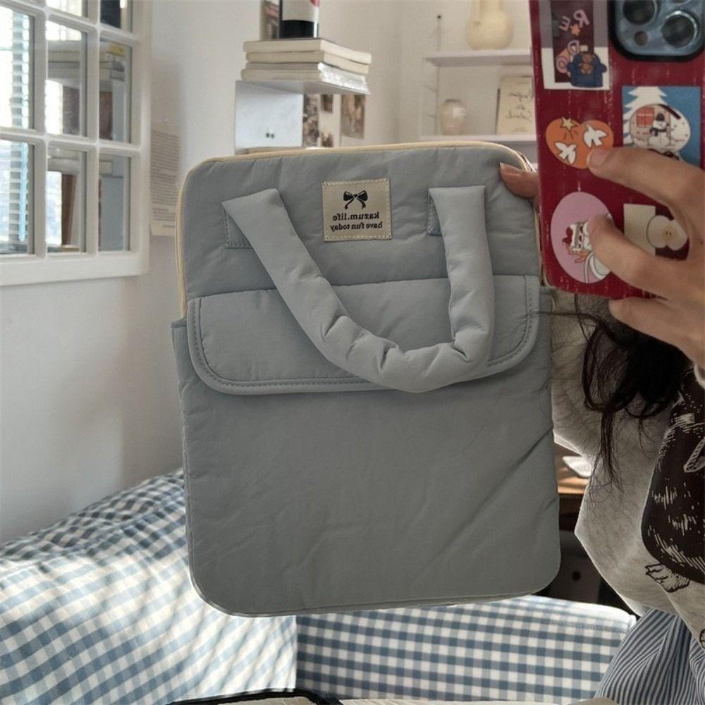 Portable Shockproof Laptop Bag Soft Laptop Sleeve Stylish Computer Handbag  School