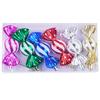 6Pcs Christmas Candy Pendant Plastic Xmas Tree Hanging Ornament Marry Christmas Decoration Home Navidad Noel New Year Kids Gift