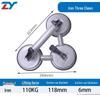 Heavy-Duty Double/Triple-Claw Iron Suction Lifter for Glass and Tile