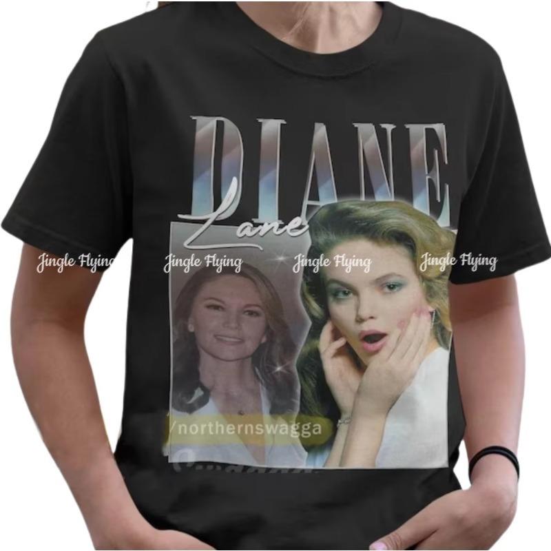 Diane Lane Hemd T-Shirt Design Retro Stil Cool Fan Art T-Shirt 90er Grafik T-Shirt Unisex