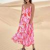 Women's Summer Dress Casual Loose Long Beach Vacation Dresses