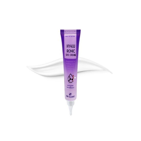 3W Clinic Hyaluronic Eye Cream Hydrating Firming Anti-Wrinkle 40ml