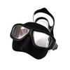 UMMY Freediving Mask Streamline 2024 Model Freediving Skin Diving Snorkeling (Matte Black)