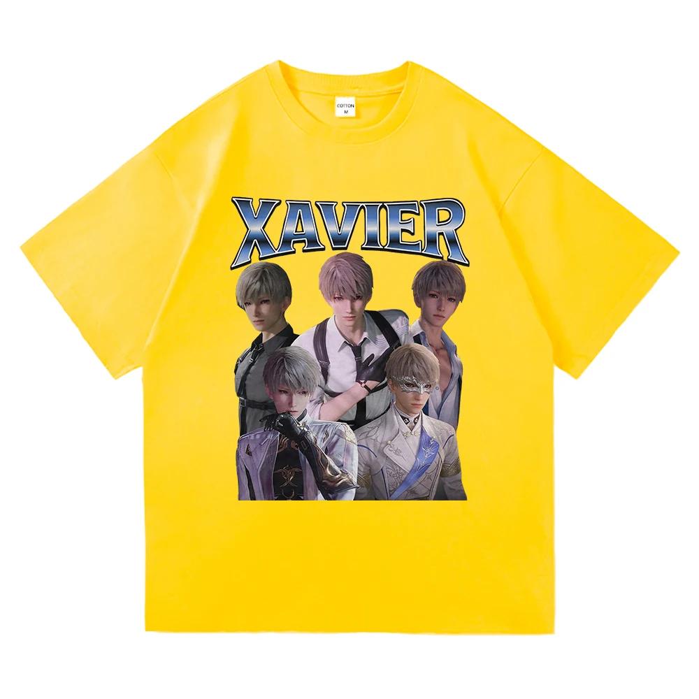 Xavier Love and Deepspace T Shirt Fashion Women Harajuku Aesthetic Graphic T-Shirt Unisex Vintage Tees Shirts