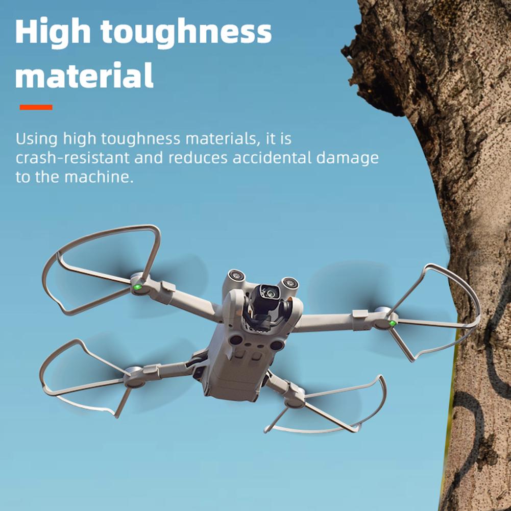 Quick Release Propeller Guard Protector Cage Anti-collision Propeller Blade Protection Compression Resistance for DJI Mini 3 Pro