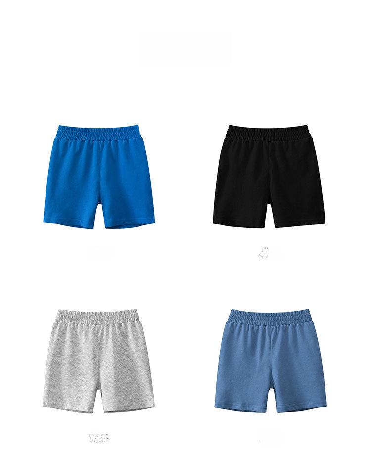 Pantaloni scurți uni pentru copii 27kids pentru băieți mici și mijlocii