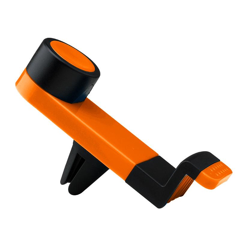

Portable Car Air Vent Mount for Mobile Phones 360 Degree Rotation Adjustment Compatible with 3.5-6.3 Inch Phones оранжевый