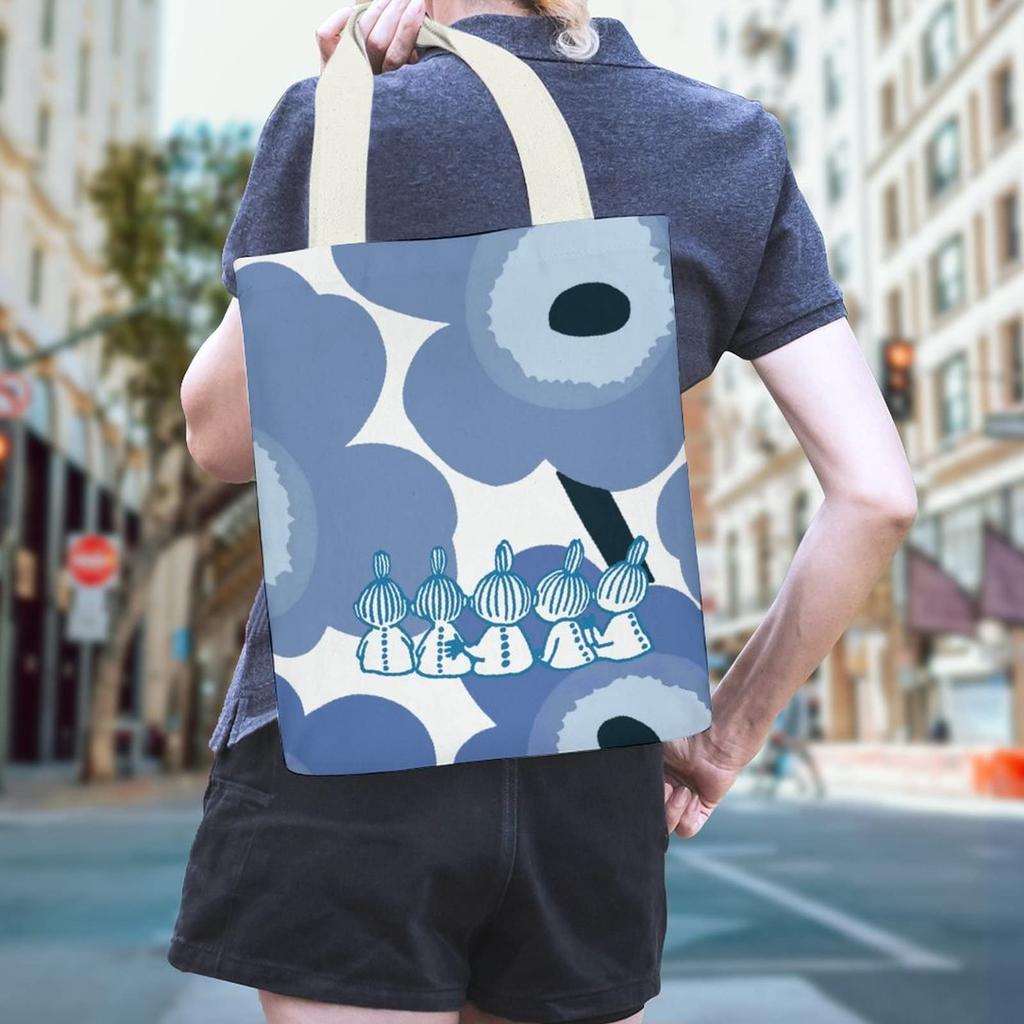 THEBEASTPIE Tote A4 Canvas Shopping Shoulder Large Capacity Canvas Convenience Store with Perfect for Commuting To Work or Character Design Bag, Bag,