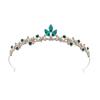 Little Princess Crystal Crown Simple Style Rhinestone Tiaras for Girl Birthday Party Adult Ceremony Children Hair Accessories