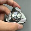 Cool Fidget Spinner Stress Relief Toy E Stainless Steel Three-leaf Hand Spinner ADHD Tool Office Desk Antistress Fidget Toys