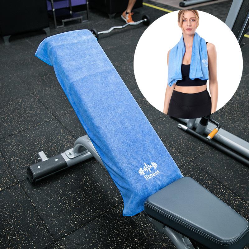 

Мягкое, впитывающее и дышащее спортивное полотенце Cross-Border с этикеткой — идеально подходит для вытирания пота