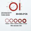 Silicone O Ring CS 1/1.5/2.0/2.4/3.1 Plumbing Gasket Sealing Washer Heat resistance Oil Resistan Faucet Car VMQ Oring
