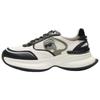 Karl Lagerfeld Outdoor Sports Fashion Versatile Ikonik Fabric Leather Round Toe Lace-Up Low-Top Dad Sneakers Men Sneakers Black White P2SC4501998
