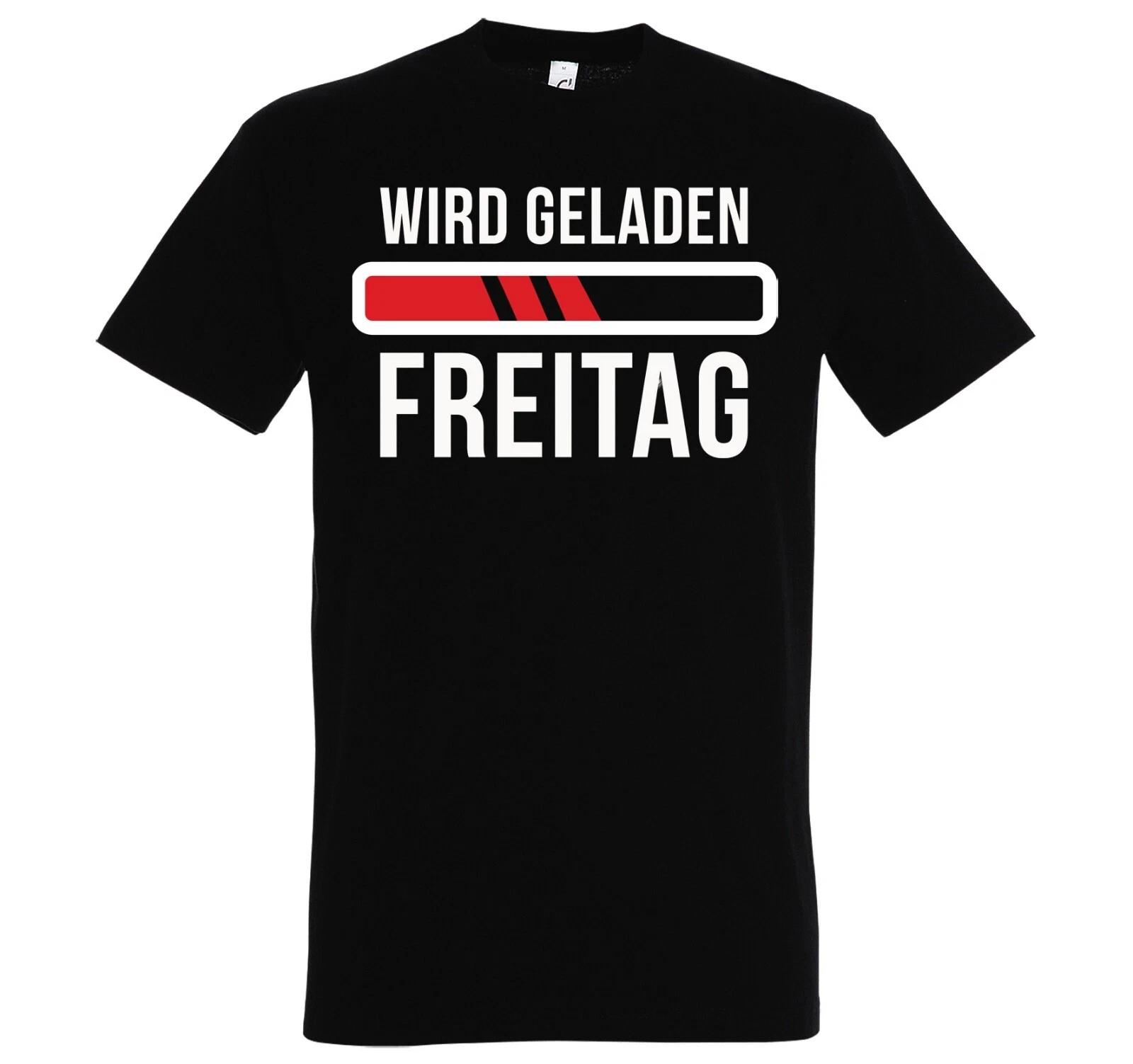Youth Designz Men s Logo Print T-Shirt  Friday Loading  Weekend Free S