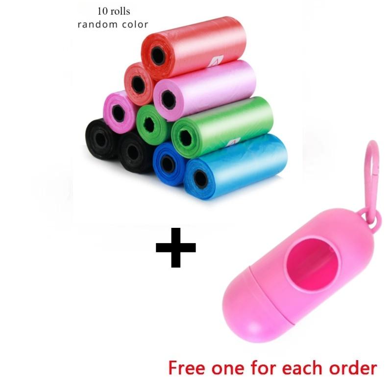1/10PCS New Pet Garbage Bag Dispenser Dog Poop Bag Shovel Capsule Convenient Pet Garbage Bag Dog Poop Bag Cat Feces Cleaning Bag
