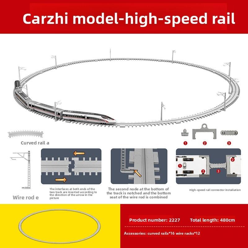 Legierung Hochgeschwindigkeits-Eisenbahnmodellzug mit Licht und Ton für Kinder