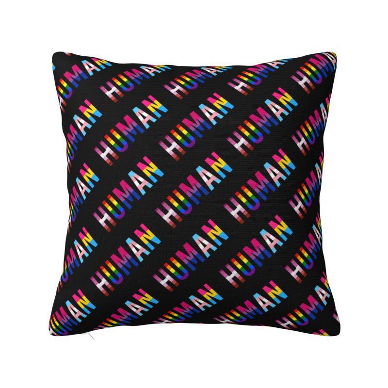Distressed Gay Bear Pride Flag Stripe Throw Pillow Case Home Decor Cushions Cover For Sofa Car Seat Square Polyester Pillowslip