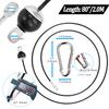 Taeku Pulley Cable, Heavy Duty 6mm Fitness Wire Rope Attachment