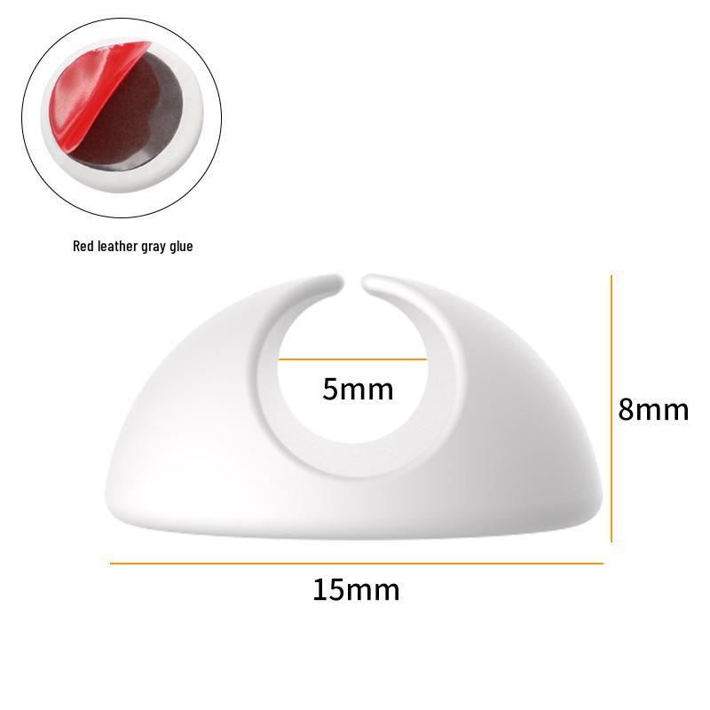 Silicone Cable Organizer Clip for Single Hole Desktop – Small Size Wire Management