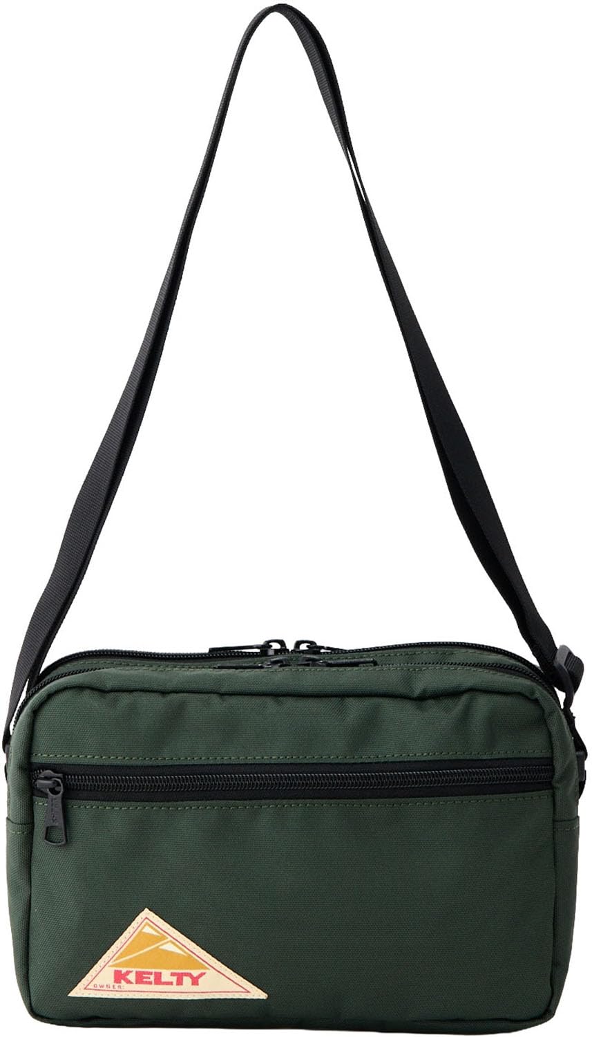 

KELTY Outdoor Shoulder Bag ES RECTANGLE ZIP SHOULDER S 14cm x 23cm x 7cm Olive 3259270926 оливковый