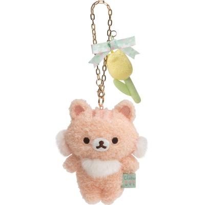Rilakkuma Chiroikoguma's Friend Hanging Stuffed Toy Sakuranokoris MF03001