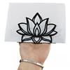 Boho Style Lotus Metal Napkin Holder - Rustic Tissue Stand for Kitchen, Bathroom & Office