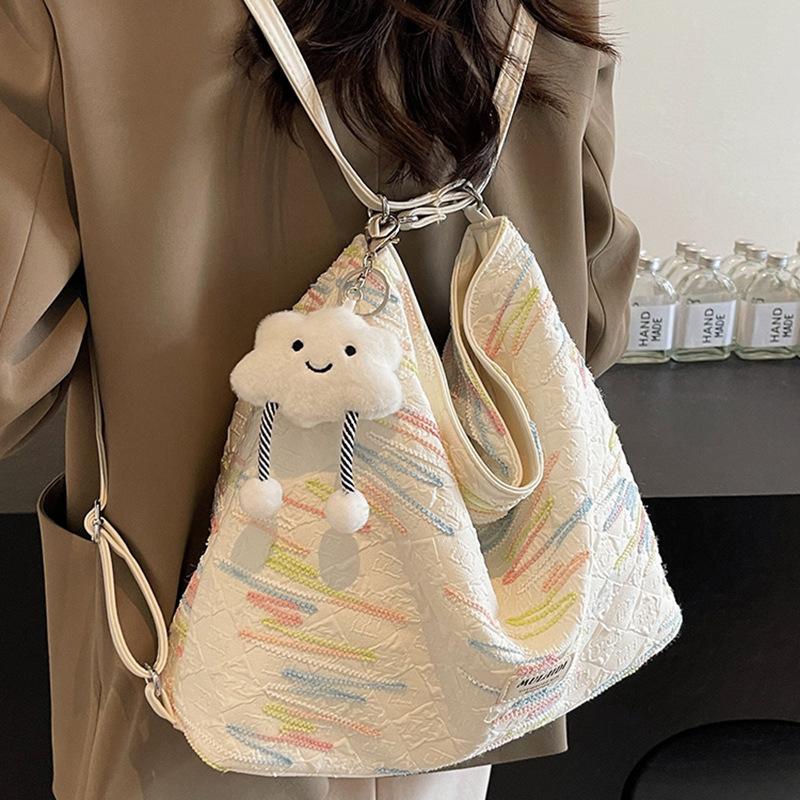 Bag Women'S Bag Fashion Versatile Shoulder Bag Trendy Light Play Backpack Underarm Bag