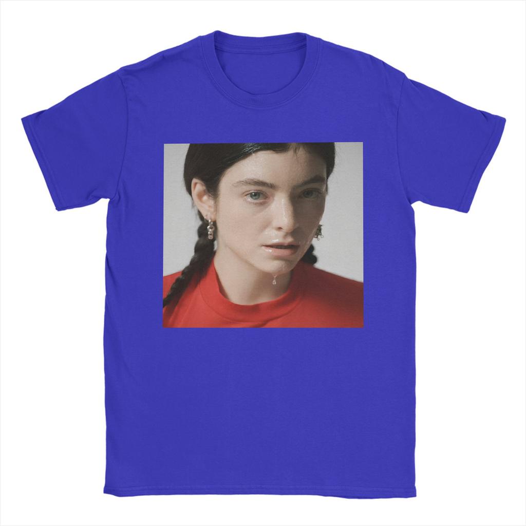 Lorde What Was That T-Shirts for Men  Cool Cotton Tees Crewneck Short Sleeve T Shirt Plus Size Clothes
