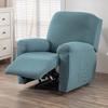 4Pcs/Set Water Repellent Recliner Sofa Cover Polar Fleece Single Relax Armchair Case Elastic Chair Slipcover Furniture Protector