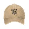 Summer Cypress Baseball Cap Sun Black Version Hills Breathable Print Washed Trucker Hat Unisex Streetwear Sport Snapback Cap