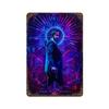 John Wick Movie Series Metal Tin Sign Retro Keanu Reeves Iron Painting Wall Art Vintage Action Film Poster Decorative Plaque f
