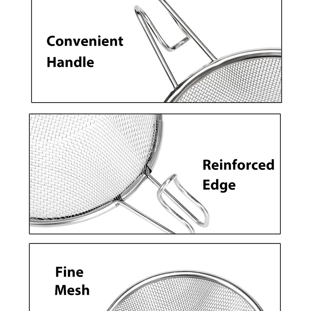 

Stainless Steel Colander for Outdoor Camping Fishing Cooking