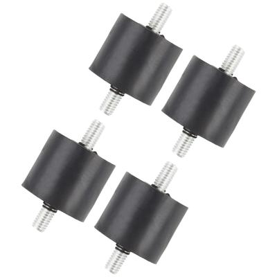 Pack Of 4 Rubber Shock Absorbing Feet For Noise Reductions Anti Vibration Pad for Home Appliances and Office Equipment