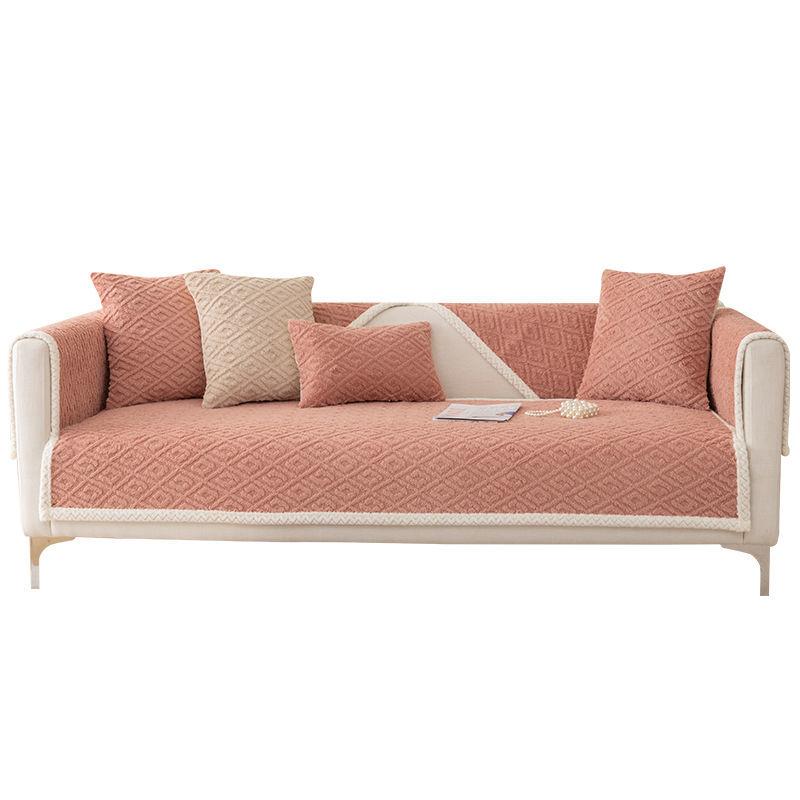 Non-slip Sofa Cover Thicken Soft Plush Sofa Towel Cushion Cover for Living Room Cushion Sofa Slipcovers Couch Covers