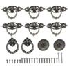 Antique Metal Rings Pulls Vintage Styles Handles Decorative Drawer Handles Decorative Pulls Set for Furniture & Cabinets