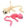 3D Printed Long Tailed Kitten, Vivid Cat Model, Miniature Desktop Ornament, Joint Movable And Pressure Relieving