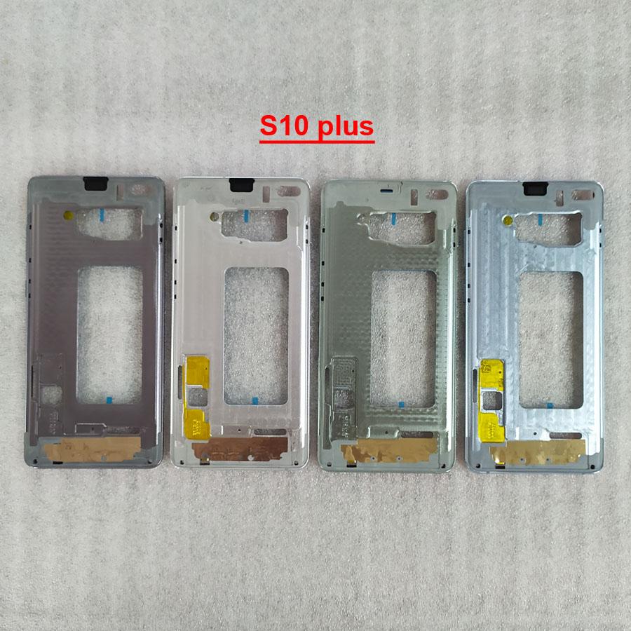 Middle Frame Midplate Bezel Chassis Housing Replacement Parts For Samsung Galaxy S10 G973 S10E G970 S10Plus S10+ G975