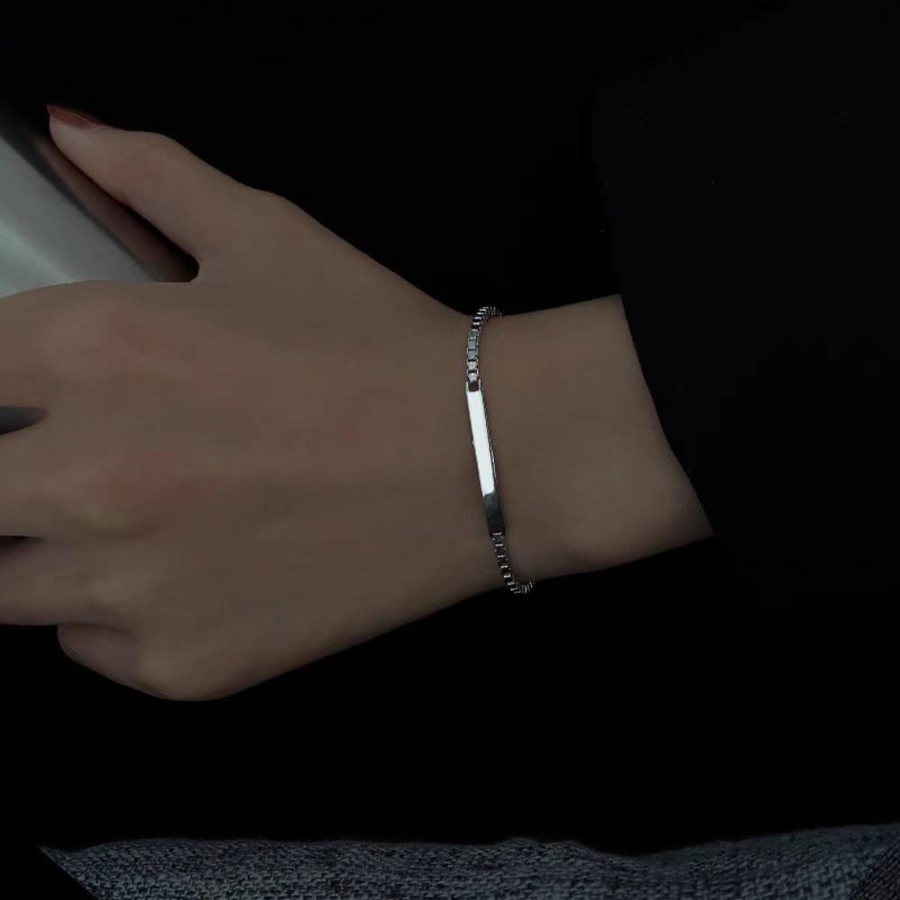 2Pcs Adjustable Simple Couple Bangle Classic Hand Bracelet Jewelry Lovers Friendship Bracelet  Gifts