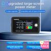 DC 8-100V Digital Battery Capacity Indicator Voltmeter LiFePO4 Lead-acid Lithium Battery Tester Meter with Temperature Display