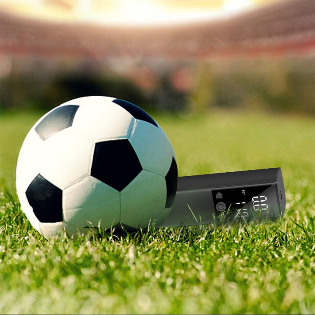 Electric Ball Pump Fast Inflation Low Noise Portable LCD Display USB Charging Air Pump For Balls