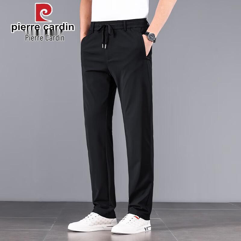 Pierre Cardin 2026 Summer Ice Silk Casual Straight-Leg Pants for Men
